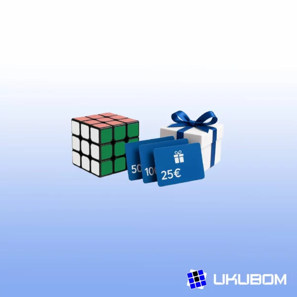 Ticket regalo Ukubom – vale para comprar cubos y accesorios