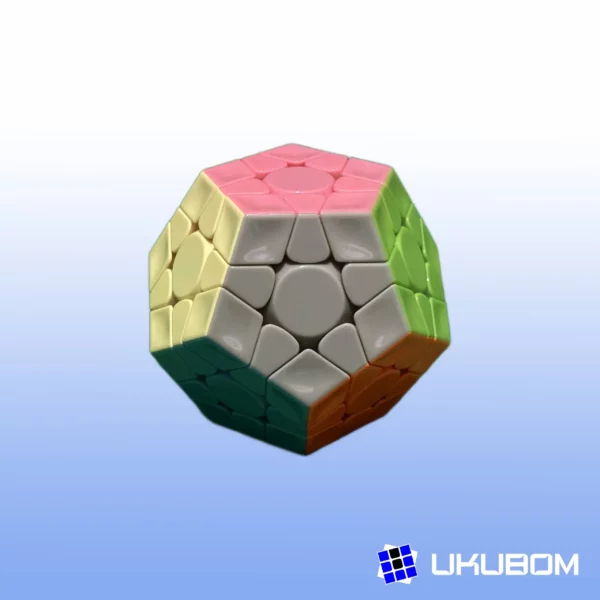 GAN Megaminx MagLev UV – Cubo dodecaédrico magnético de alta gama con acabado antideslizante