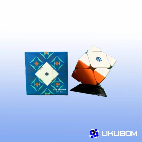 GAN Skewb M Enhanced – Skewb magnético profesional con núcleo mejorado