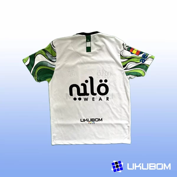 Camiseta oficial Ukubom 2025 – Diseño blanco y logo exclusivo temporada