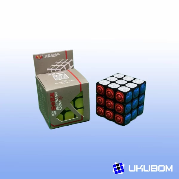 YJ Blind 3x3 con patrones táctiles para resolver a ciegas