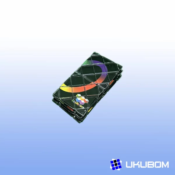 LingAo Magic cerrado en posición plana inicial, rompecabezas plegable visual