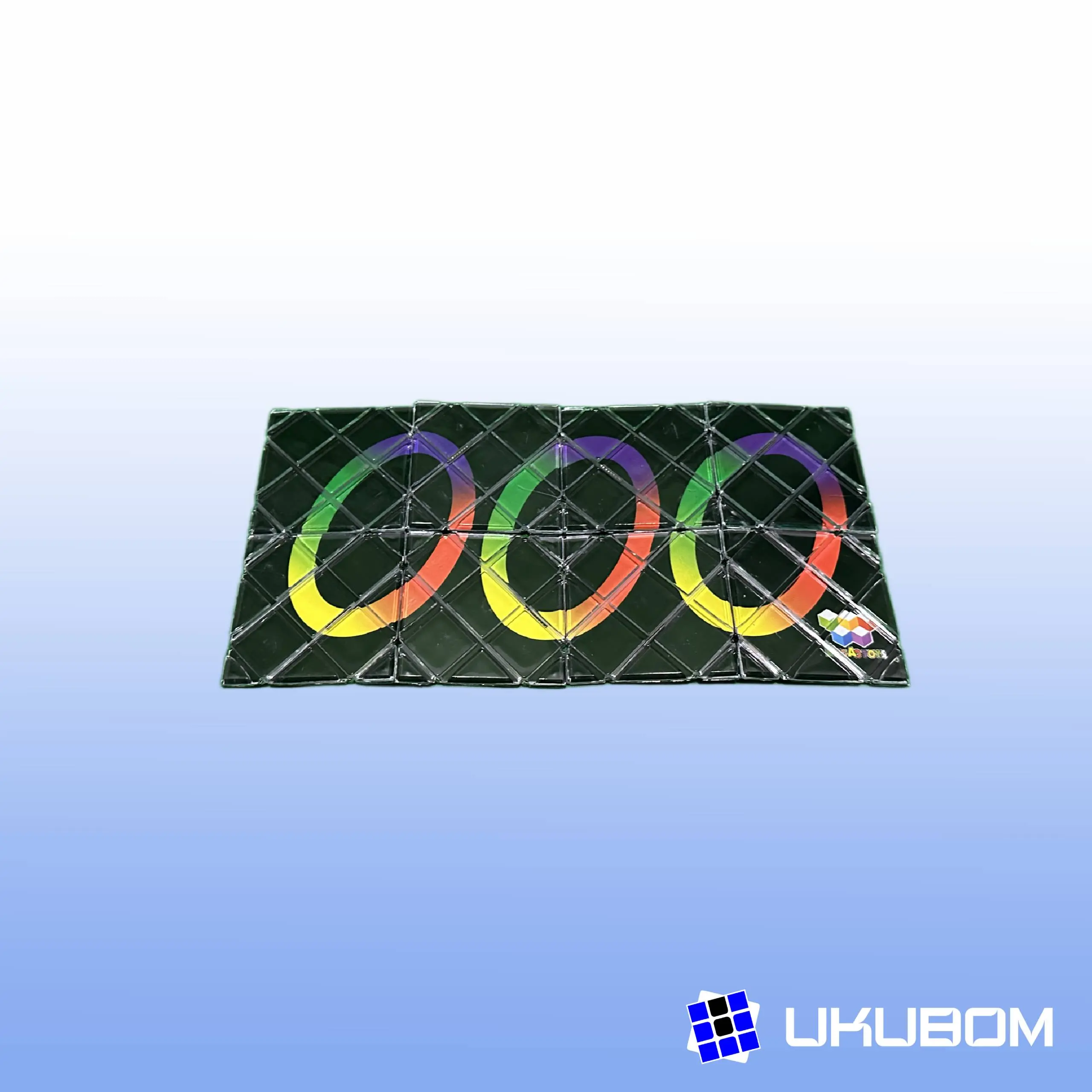 LingAo Magic puzzle plegable con sistema de hilos y formas visuales