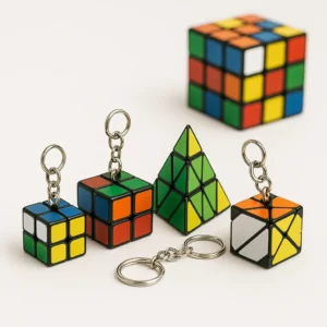 Llaveros de cubo de Rubik