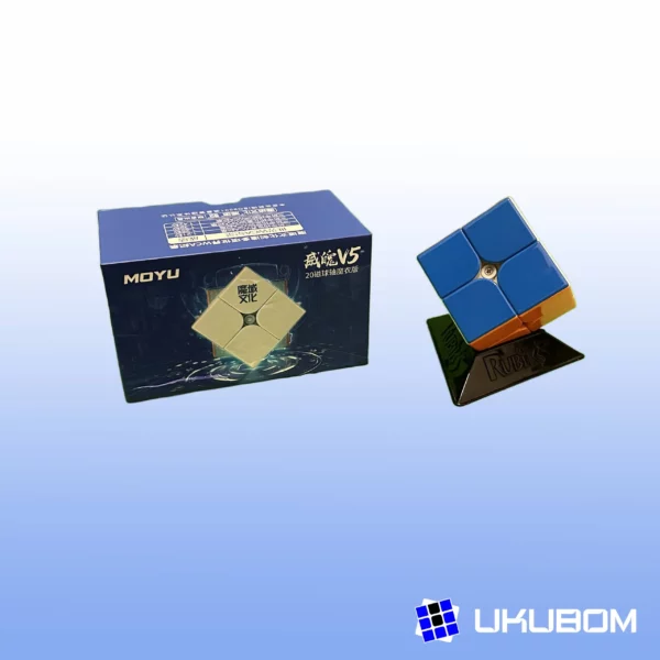 MoYu WeiPo V5 2x2 con núcleo Ball-Core y recubrimiento UV