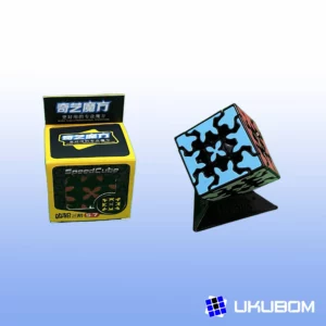 QiYi Gear 3x3 Tiled – cubo mecánico con engranajes entrelazados