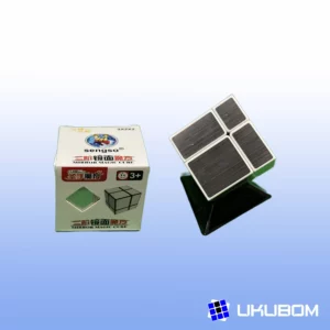 Cubo espejo 2x2 ShengShou plateado modificado