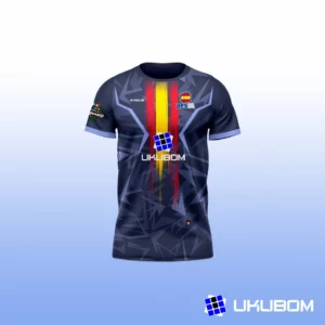 Camiseta oficial selección española speedcubing Seattle 2025