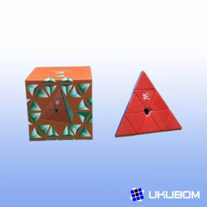 DaYan Pyraminx V3 – Cubo piramidal con MagLev y acabado UV Coated