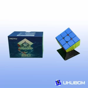 MoYu WeiLong V11 3x3 – Cubo profesional con Ball-Core de 8 imanes y acabado UV
