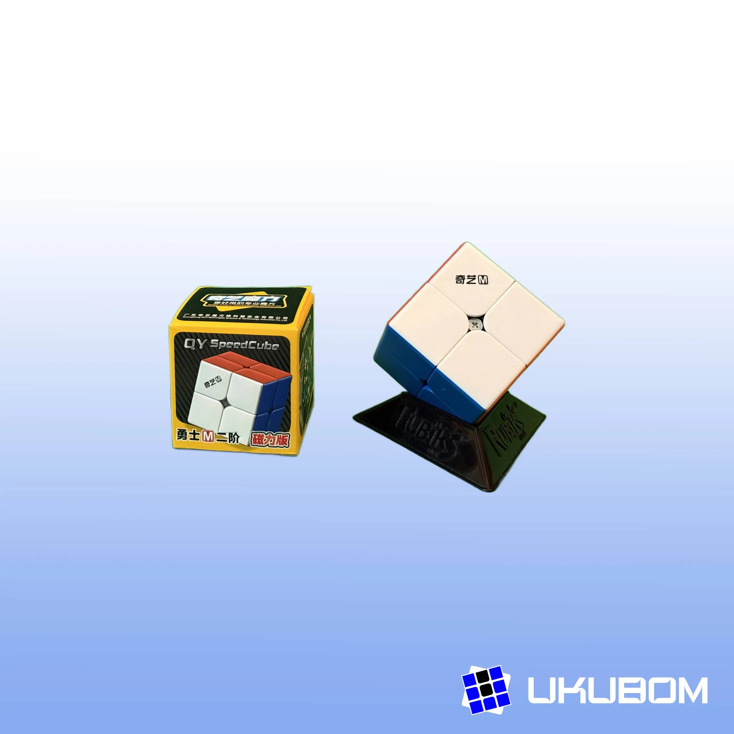 QiYi Warrior M 2x2 Magnetic stickerless
