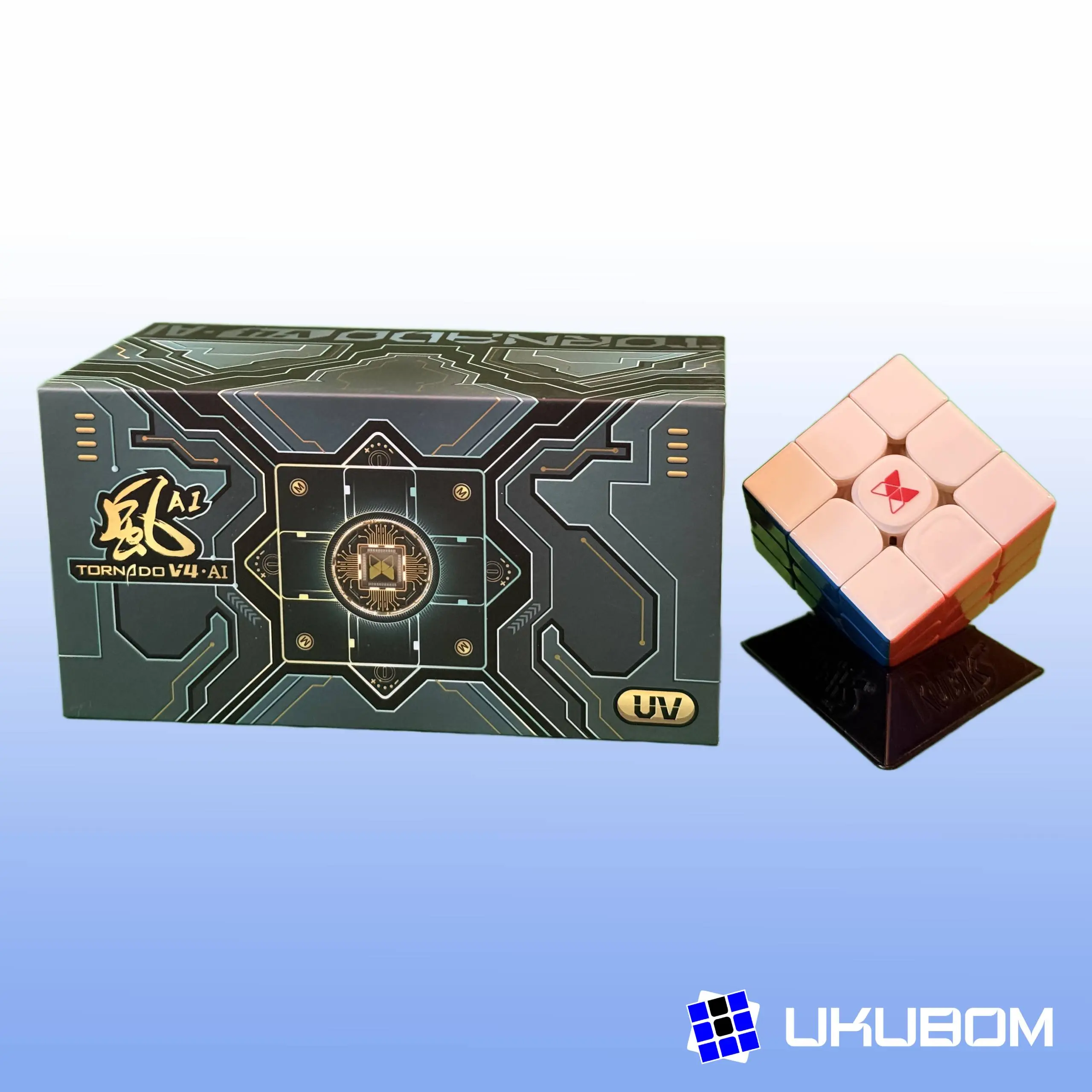 X-Man Tornado V4 AI 3x3 UV smart cube competición